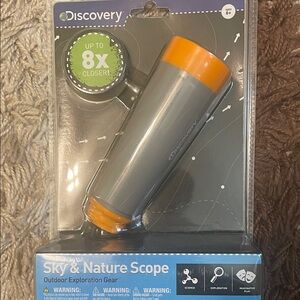 Discovery Gray and Orange Exploration Scope